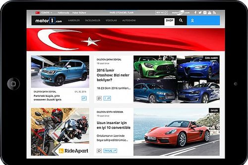 Motor1.com, Türkiye edisyonunu duyurdu
