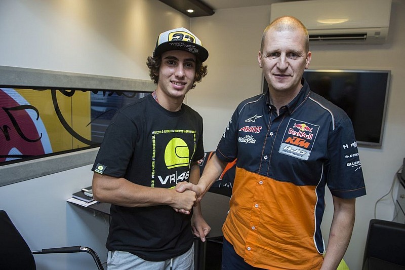Moto3: Antonelli bergabung dengan Red Bull KTM Ajo