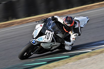 Fabrizio al Mugello con una BMW S1000: "Ho intenzione di tornare a correre"