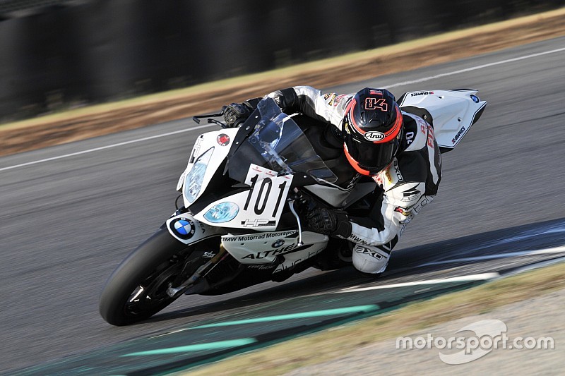 Fabrizio al Mugello con una BMW S1000: "Ho intenzione di tornare a correre"