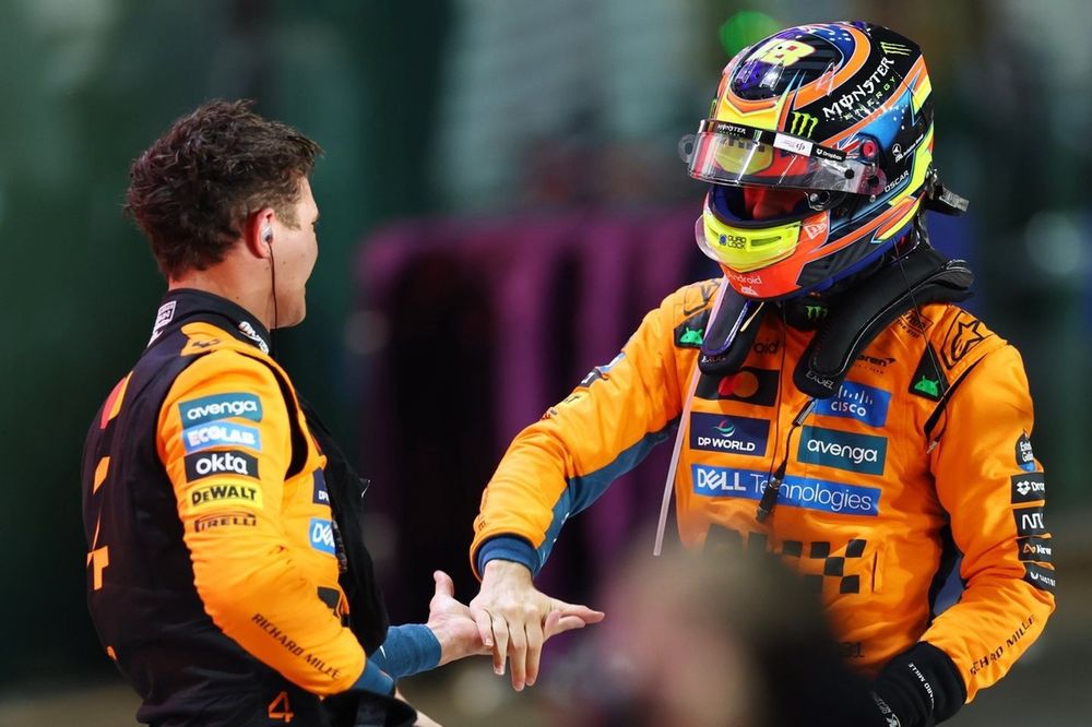 Lando Norris, McLaren, Oscar Piastri, McLaren