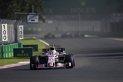 Force India en essais avec Pirelli à Mexico