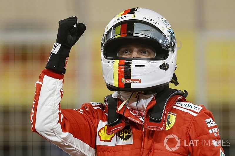 Polesitter Sebastian Vettel, Ferrari SF71H