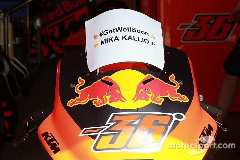Espargaro maakt zich zorgen over blessure testrijder Kallio