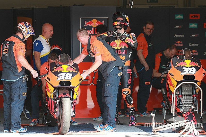 Comment KTM poursuit son développement sans son pilote d'essais