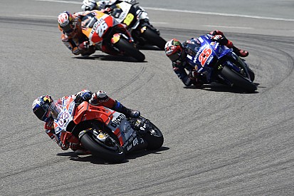 Dovizioso "more worried" about Yamaha than Marquez