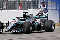 Hamilton vindt problemen bij Mercedes ‘niet alarmerend’