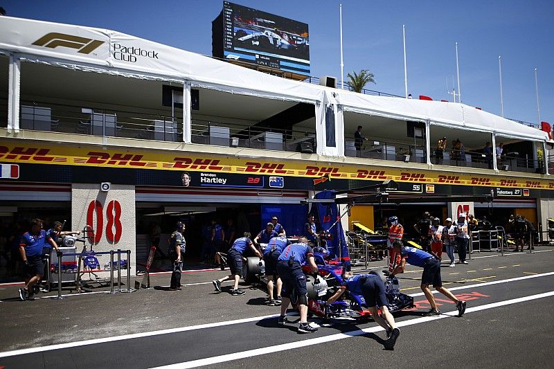 Hartley start na motorwissel achteraan op Paul Ricard
