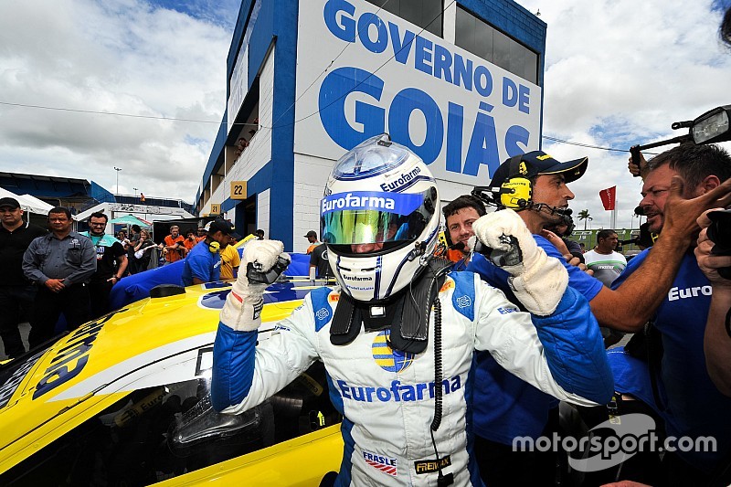 Com pouco tempo de pista seca, Serra exalta time após pole