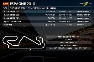 Le programme TV du Grand Prix d'Espagne