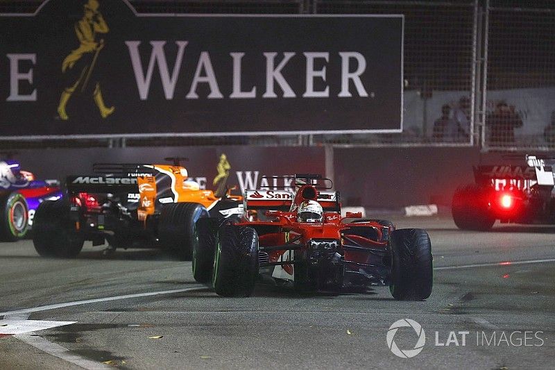 Vettel bingung dengan insiden selepas start