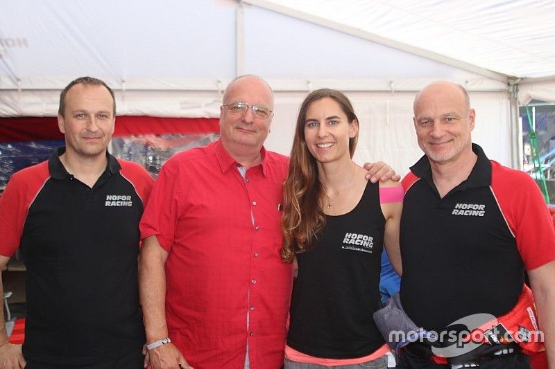 Roland Eggimann, Michael Kroll, Chantal Kroll, Martin Kroll, BMW M3, Hofor Racing