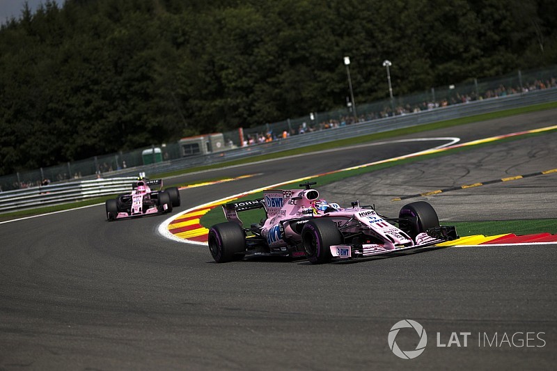 F1 2017: Hassduell bei Force India hatte Höhepunkt in Spa