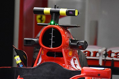 Ferrari: sei tubi di pitot nell'airbox della SF70H di Raikkonen