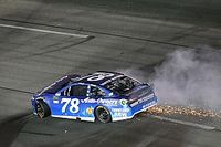 Truex criticizes late caution, declares "tonight sucked" after wreck