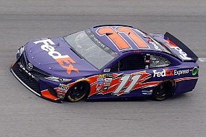 Denny Hamlin wins second stage at Talladega