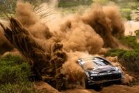 WRC Kenia: Evans, líder sólido en un sábado dantesco en el Rally Safari