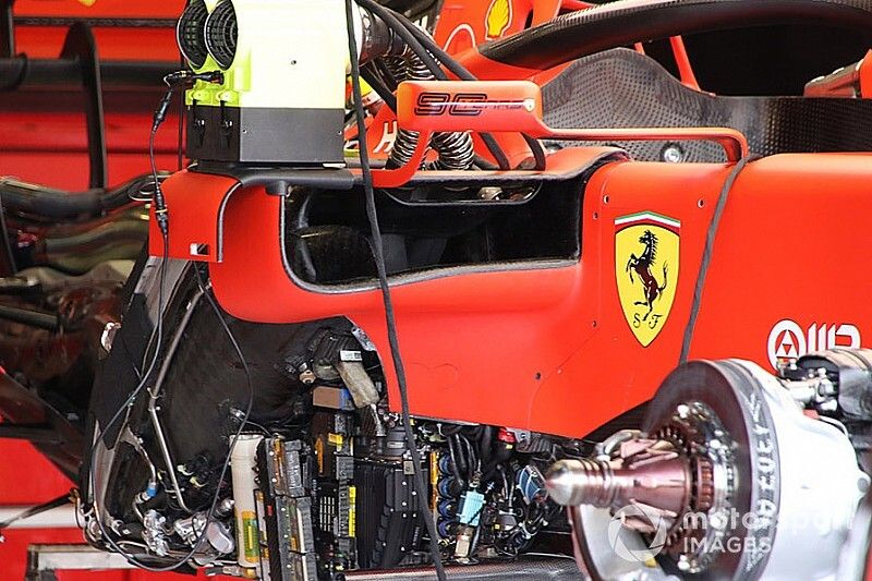 Detalle del Ferrari SF90