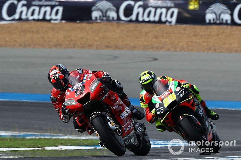 Petrucci: "Esagerato il distacco nei primi cinque giri"