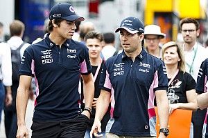 Stroll, "afortunado" de tener a Pérez de compañero