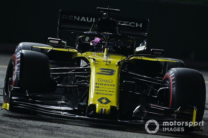 Ricciardo excluded from Singapore qualifying results