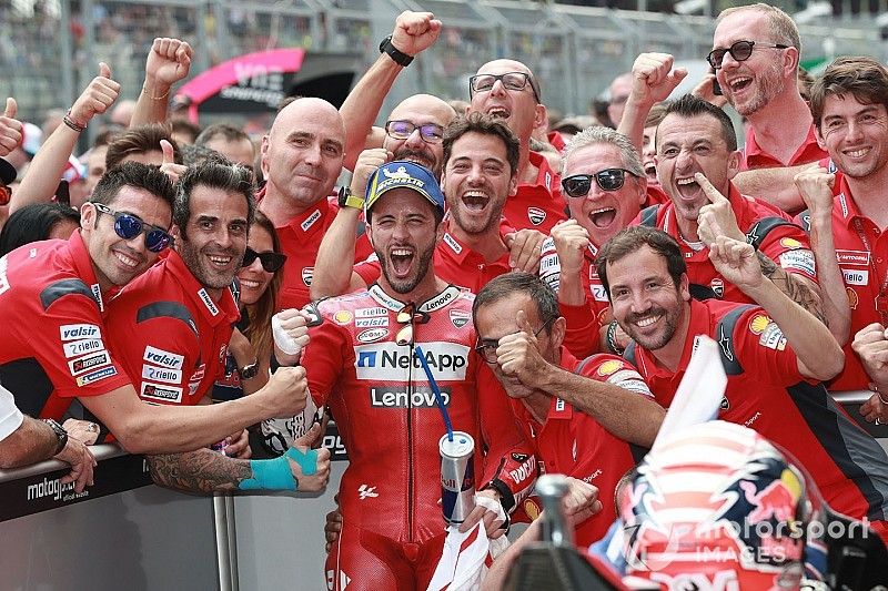 Race winner Andrea Dovizioso, Ducati Team