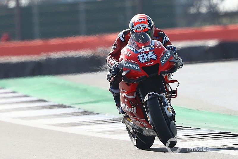 Dovizioso: "Físicamente estoy bien, pero me falta un poco de velocidad"