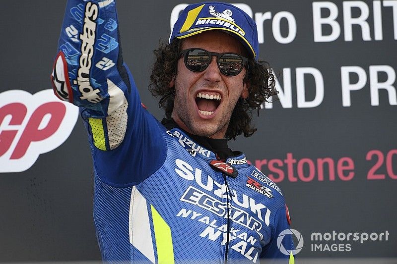 Podio: gandor Alex Rins, Team Suzuki MotoGP