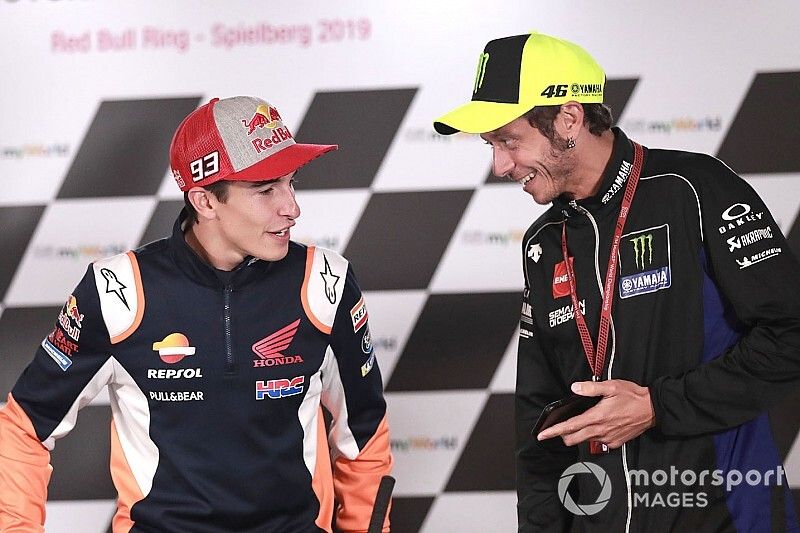 Marc Marquez, Repsol Honda Team, Valentino Rossi, Yamaha Factory Racing