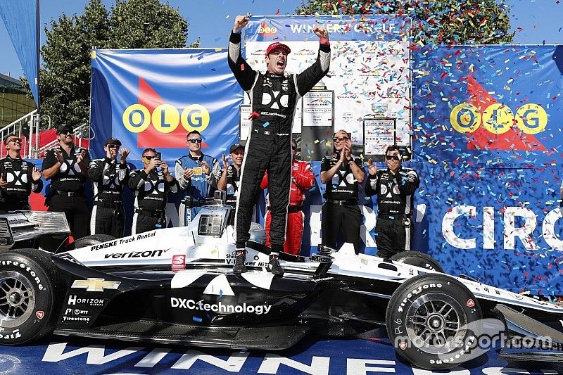 Ganador Simon Pagenaud, Team Penske Chevrolet