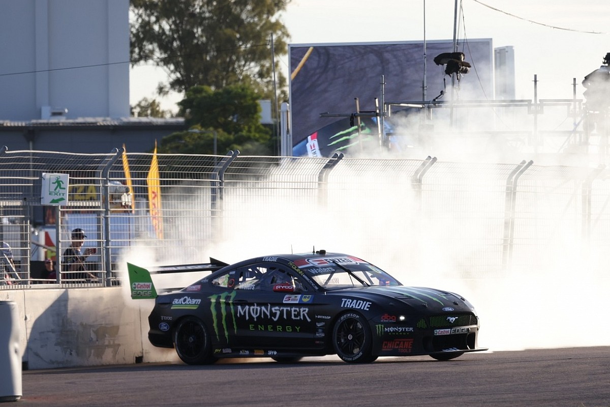 Supercars Townsville: Waters holds off van Gisbergen in finale