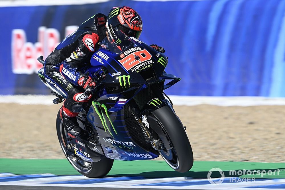 Боль в руке лишила Куартараро победы в гонке MotoGP в Хересе