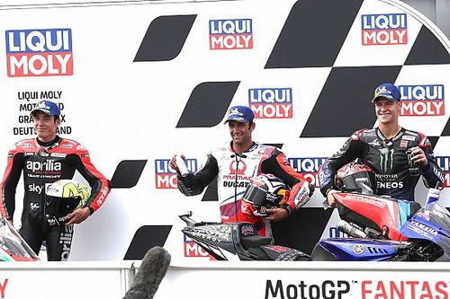 La grille de départ du GP d'Allemagne MotoGP