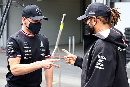Hamilton en Bottas ruilen van Formule 1-chassis voor Franse GP