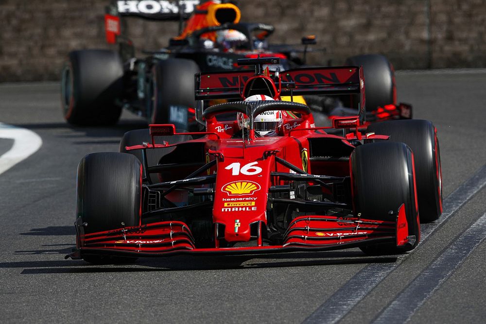 Charles Leclerc, Ferrari SF21, Max Verstappen, Red Bull Racing RB16B