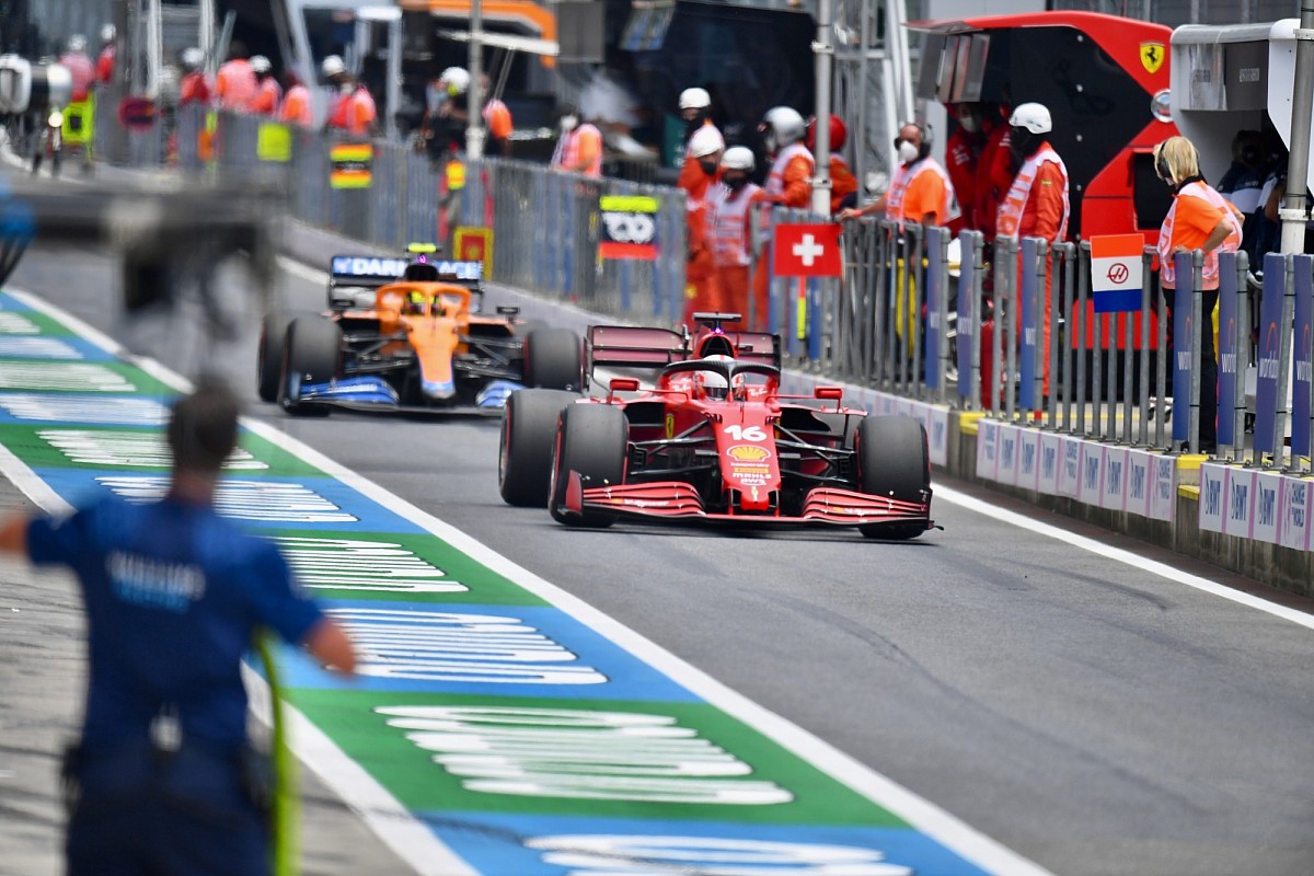 Ferrari can easily be ahead of McLaren in F1, says Norris