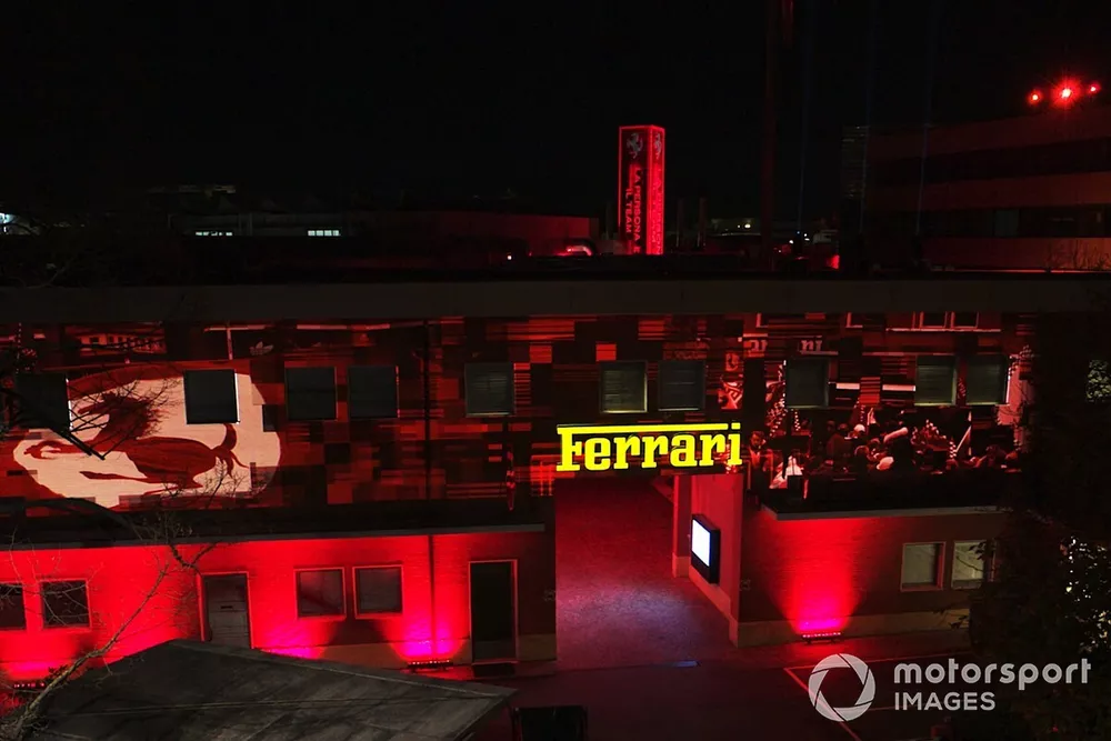 Light Show Ferrari a Maranello