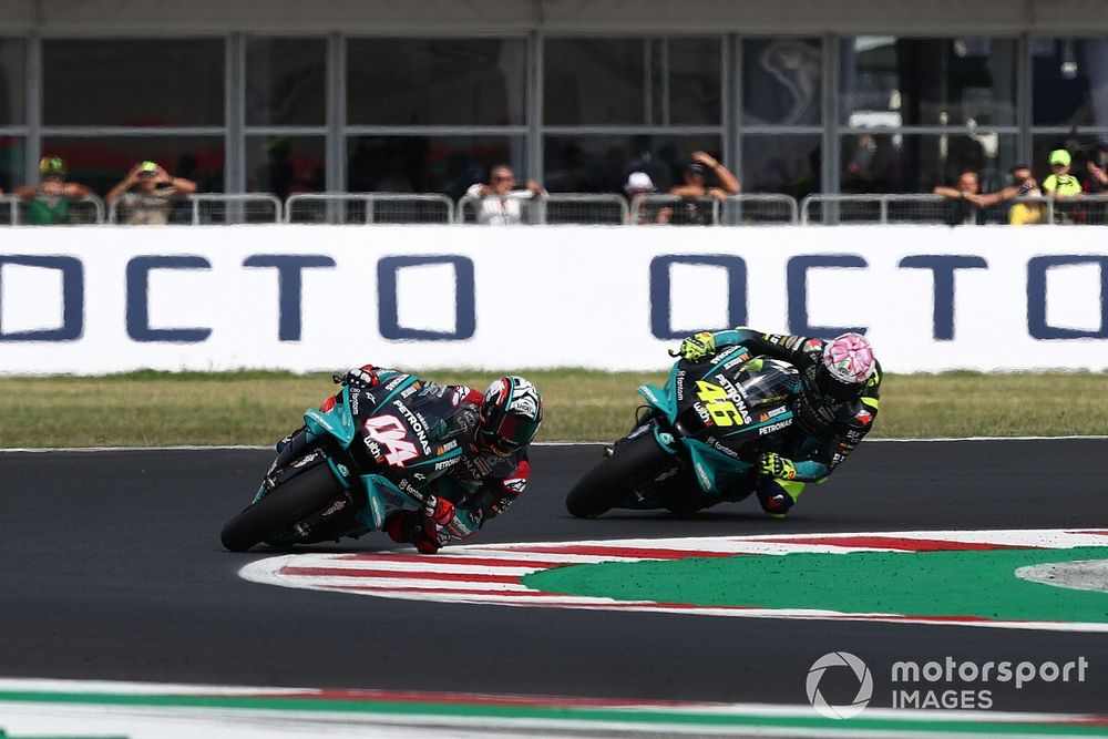 Valentino Rossi-Andrea Dovizioso Hadapi Kondisi Tak Ideal di Misano