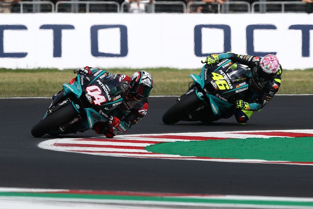 Dovizioso: "Rossi? L'ho visto più sul pezzo in passato"