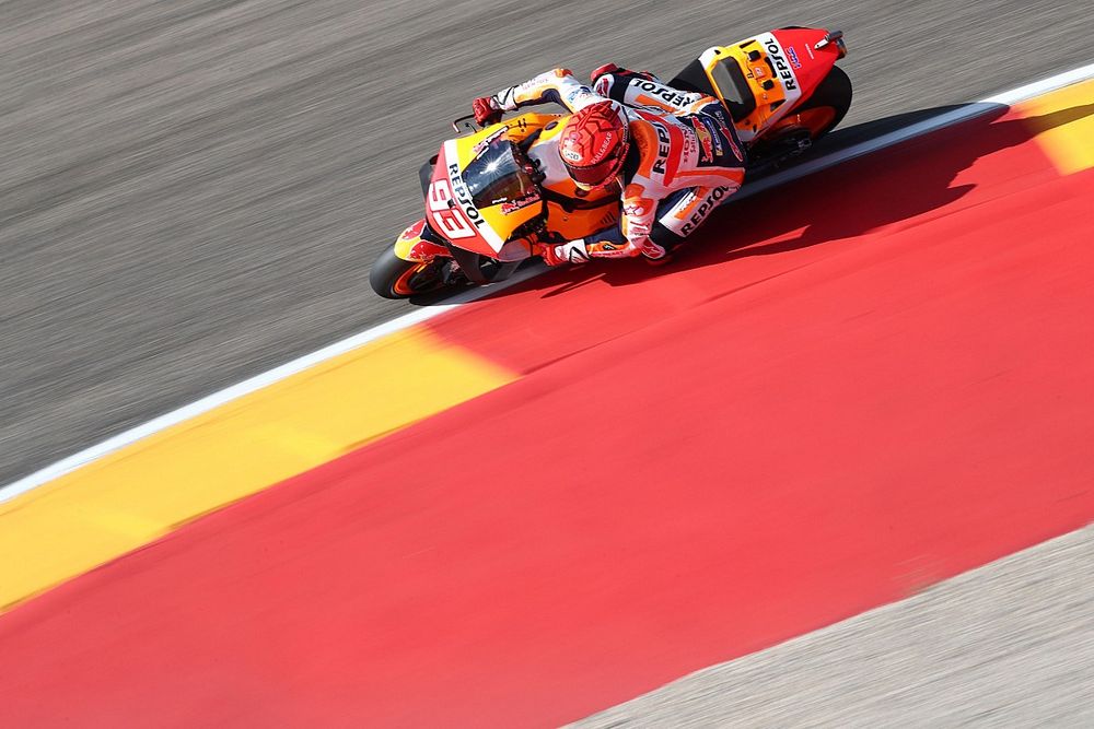 Marc Márquez en colère après une chute "inattendue"