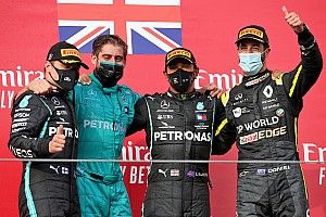 Hamilton doblega a Bottas en un GP de Emilia Romagna trepidante