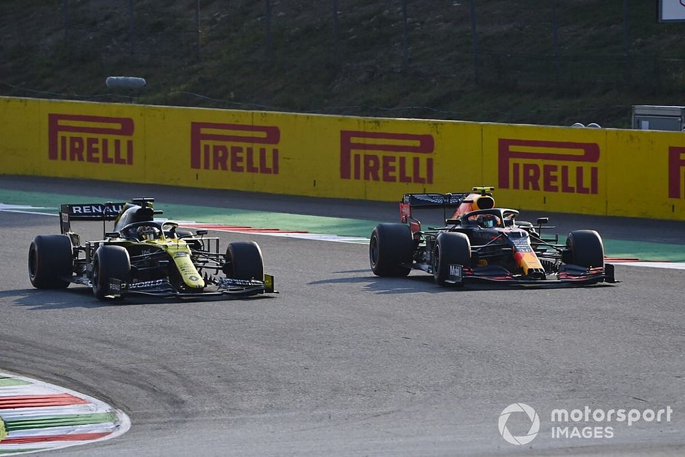Ricciardo quedó sorprendido por el ritmo de Albon