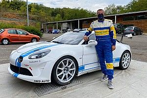 La nuova Alpine A110 RGT al debutto ERC con Zelindo Melegari