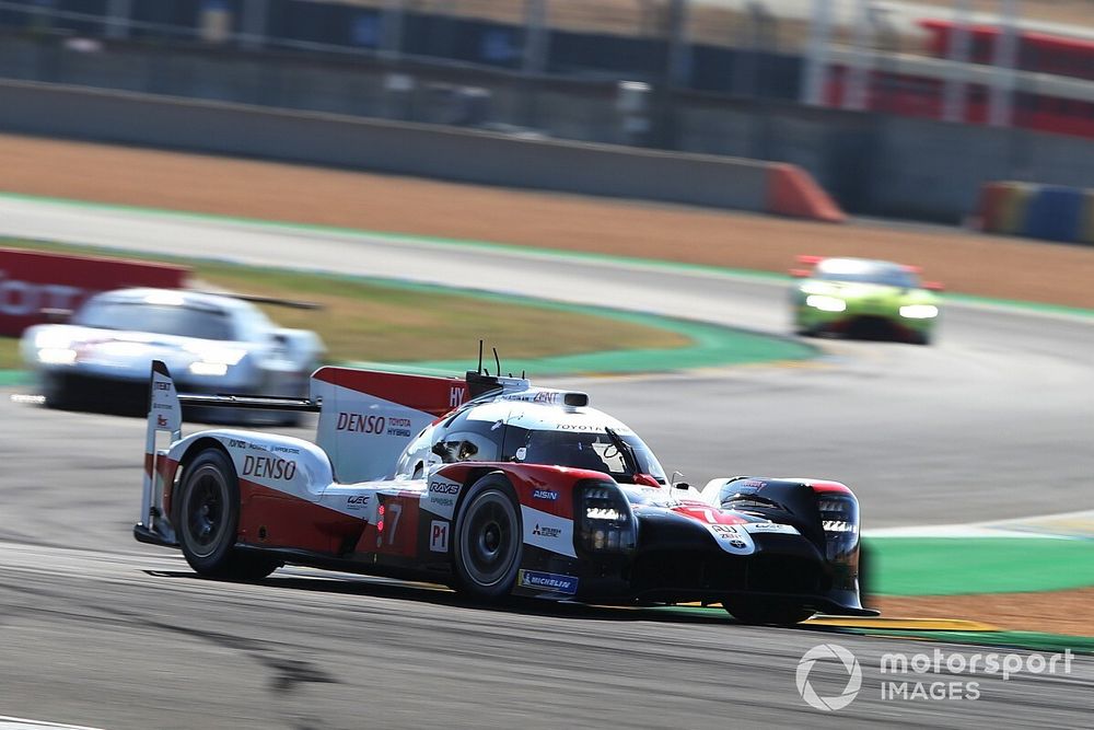 #7 Toyota Gazoo Racing Toyota TS050: Mike Conway, Jose Maria Lopez, Kamui Kobayashi 