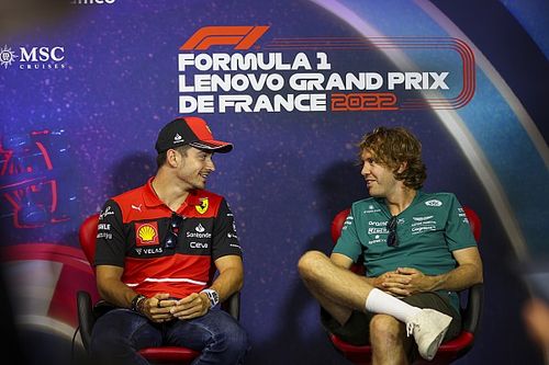 Vettel escribió a Leclerc para consolarle tras el accidente de Francia
