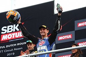 Van der Mark : un double podium et une belle bataille avec Rea