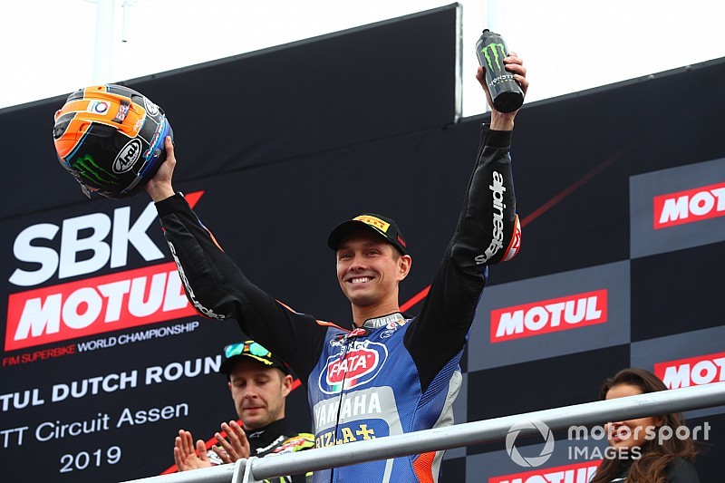 Yamaha-teambaas looft Van der Mark: “Een formidabel coureur”