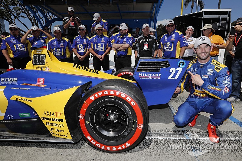 Rossi górą w Long Beach