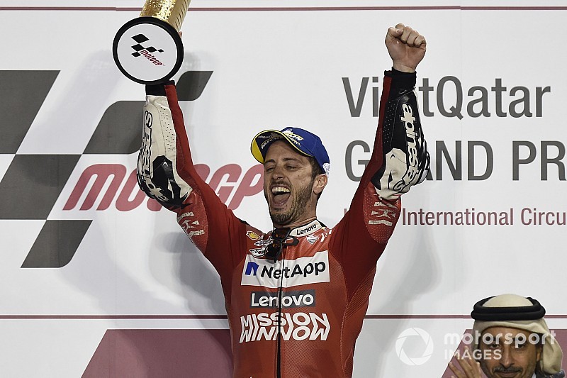 Na MotoGP, vencedor da primeira corrida foi campeão 47% das vezes