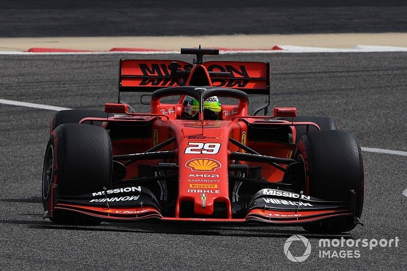 Mick Schumacher, Ferrari SF90